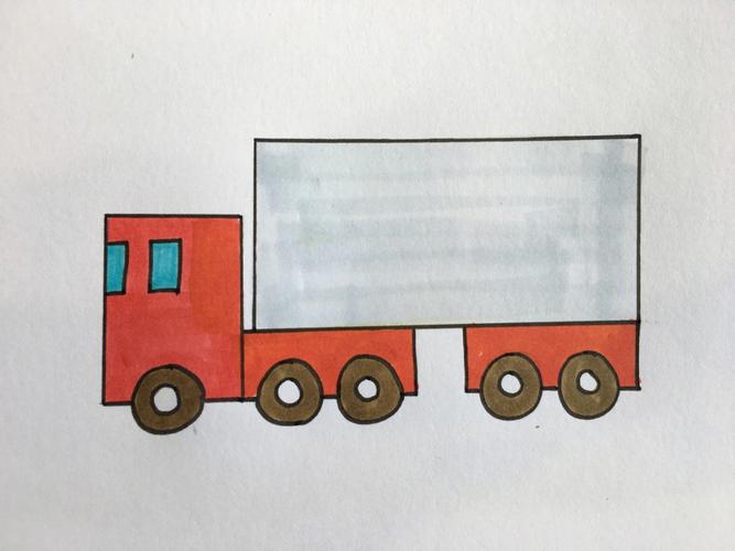 卡车怎么画